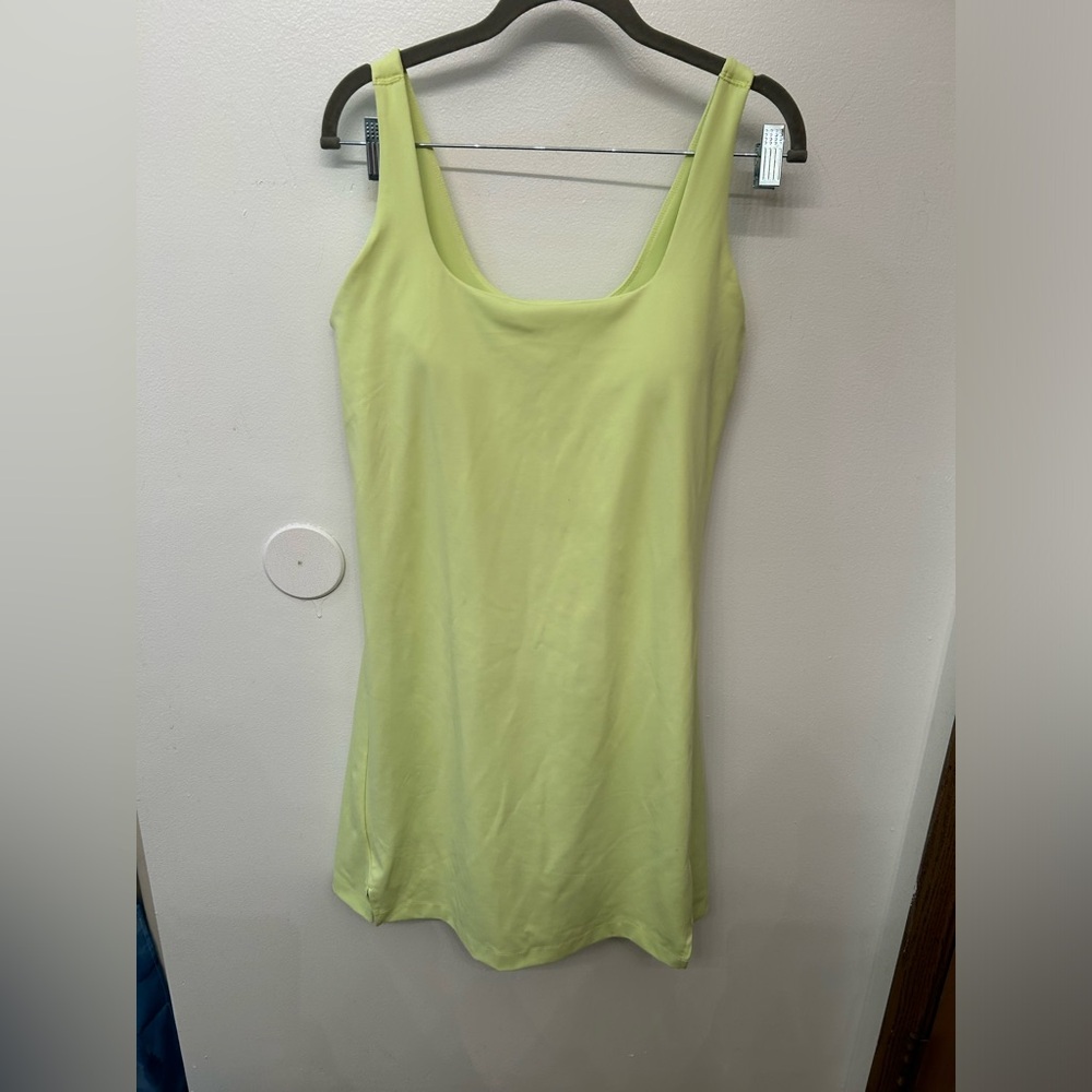 Old Navy Yellow Green Slip Dress Sleeveless Mini